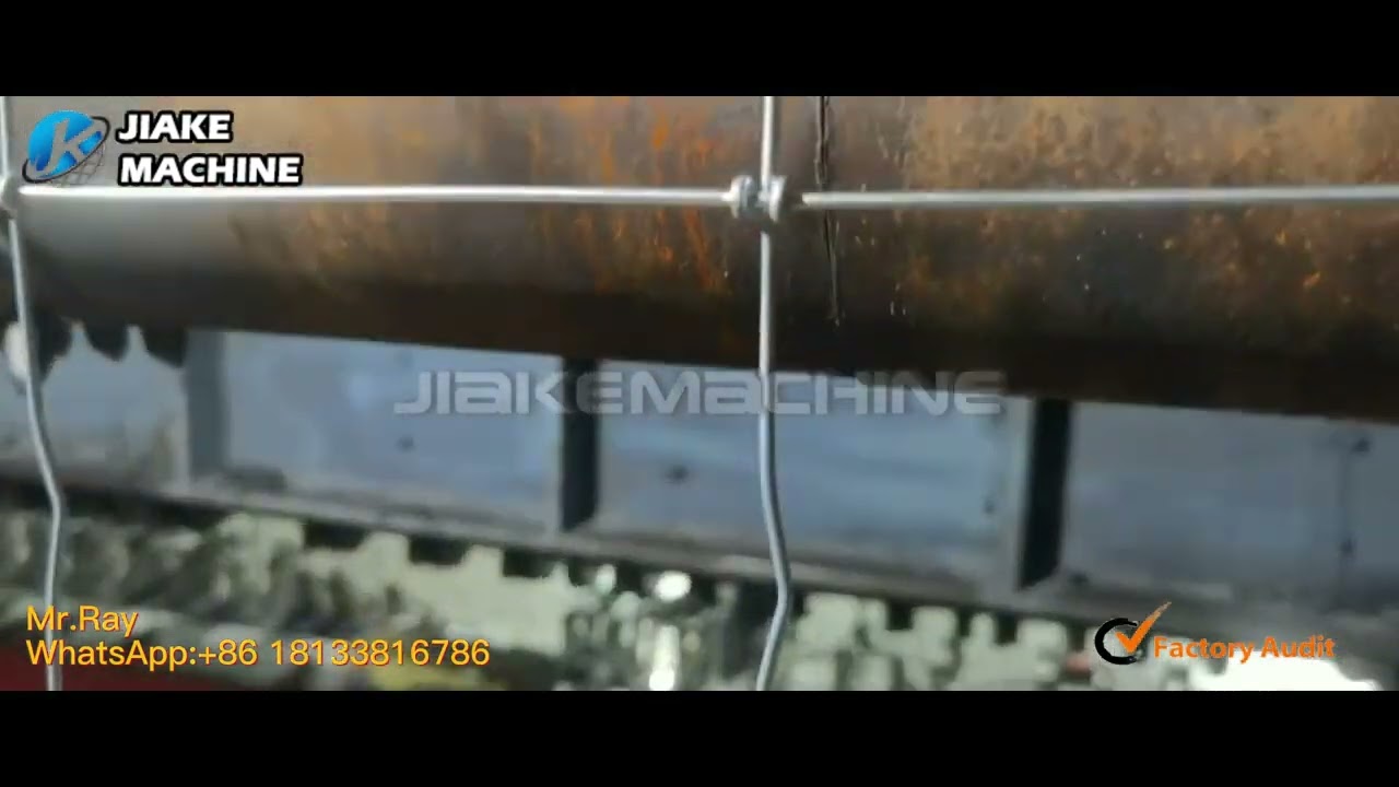 Stiff stay fence netting machine #wiremeshmachine