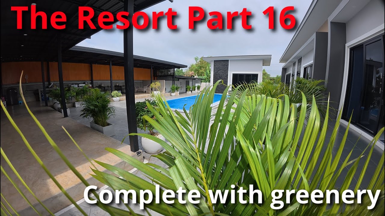 Reort Part 16   Complete with greenery