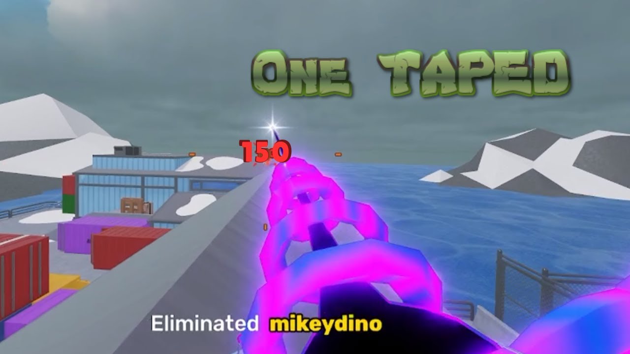 One TAPING People in Roblox RIVALS