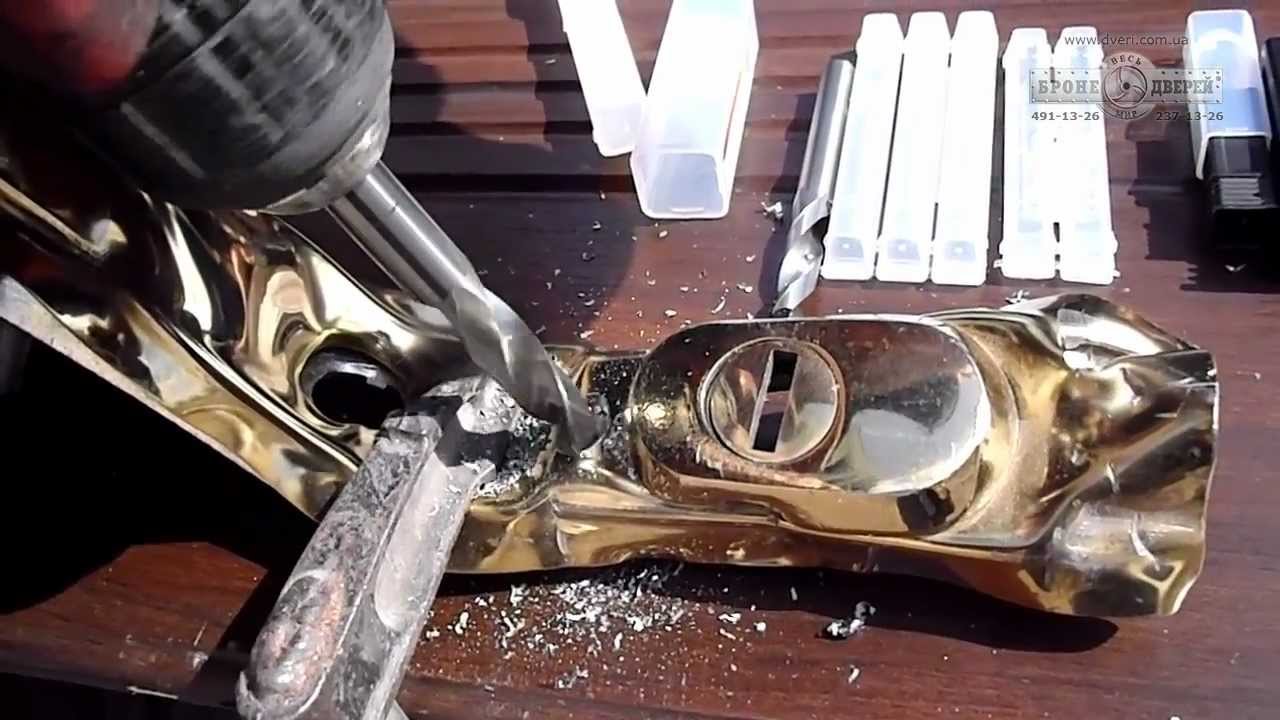 Сверление защитной ручки ROSTEX R1-R4