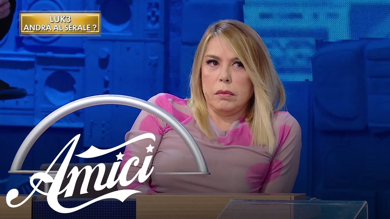 Amici 24 - Il voto di Anna Pettinelli per Luk3