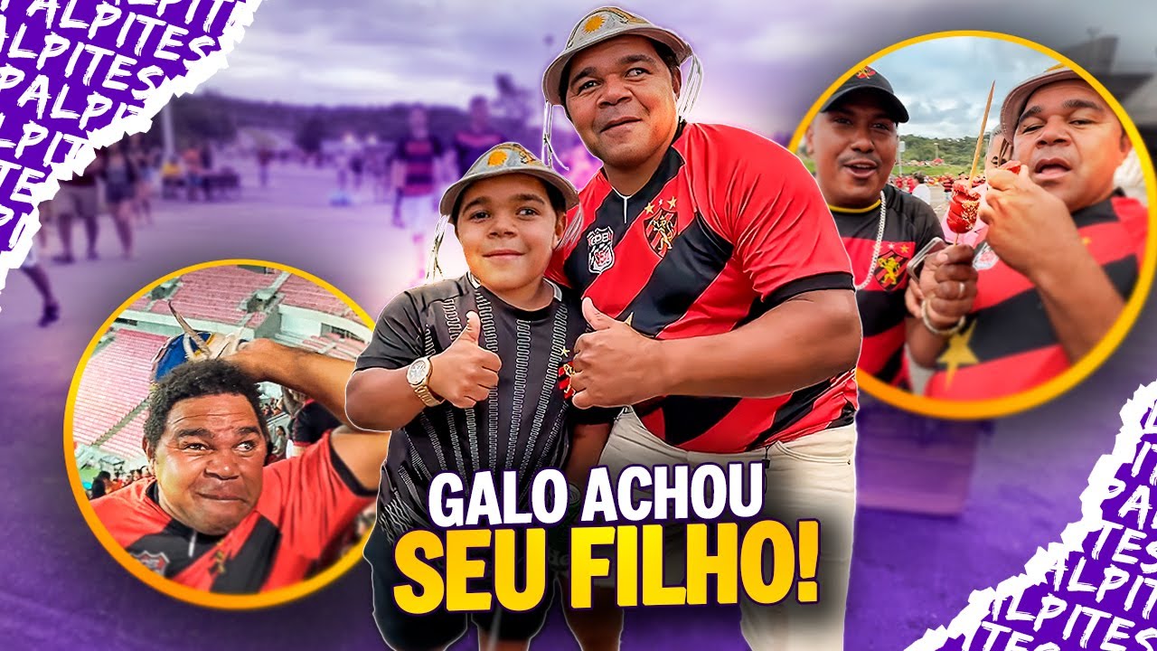A RESENHA FOI GRANDE NO JOGO DO SPORT E GALO ACHOU O FILHO 🤣 | PALPITES DO GALO CEGO