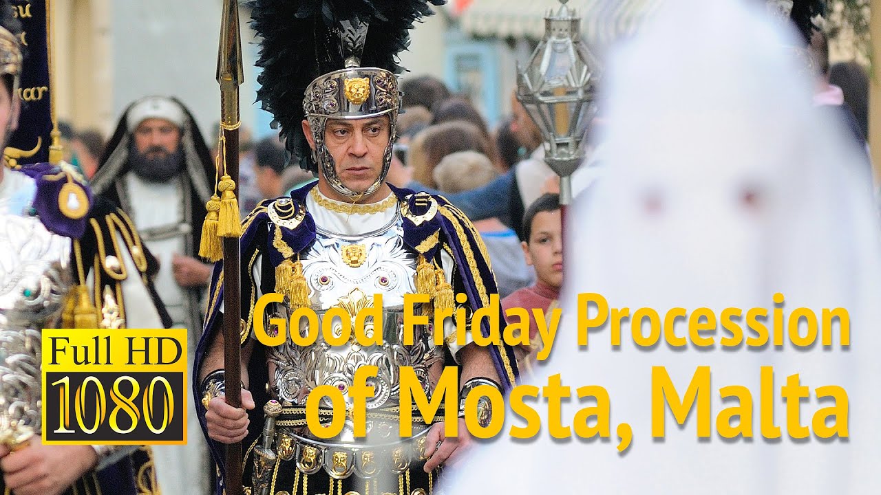 🇲🇹 Good Friday procession of Mosta #malta #easter #goodfriday #travelvlog #religion #procession