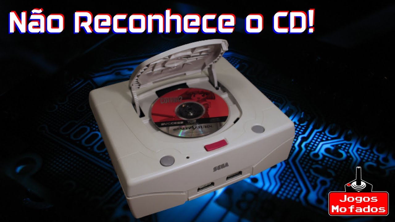 Consertando o Saturn que Não Gira e Reconhece o CD