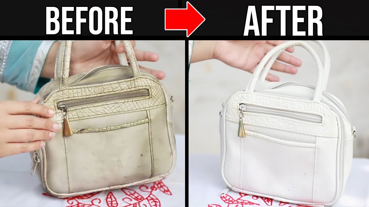 How to Clean Dirty Leather Hand Bag at Home | Easy Trick