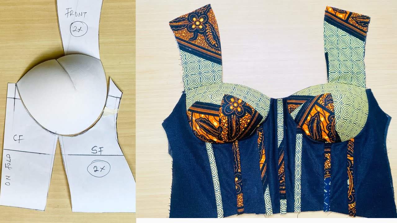 HOW TO SEW A CORSET WITH QUEEN ANN NECKLINE