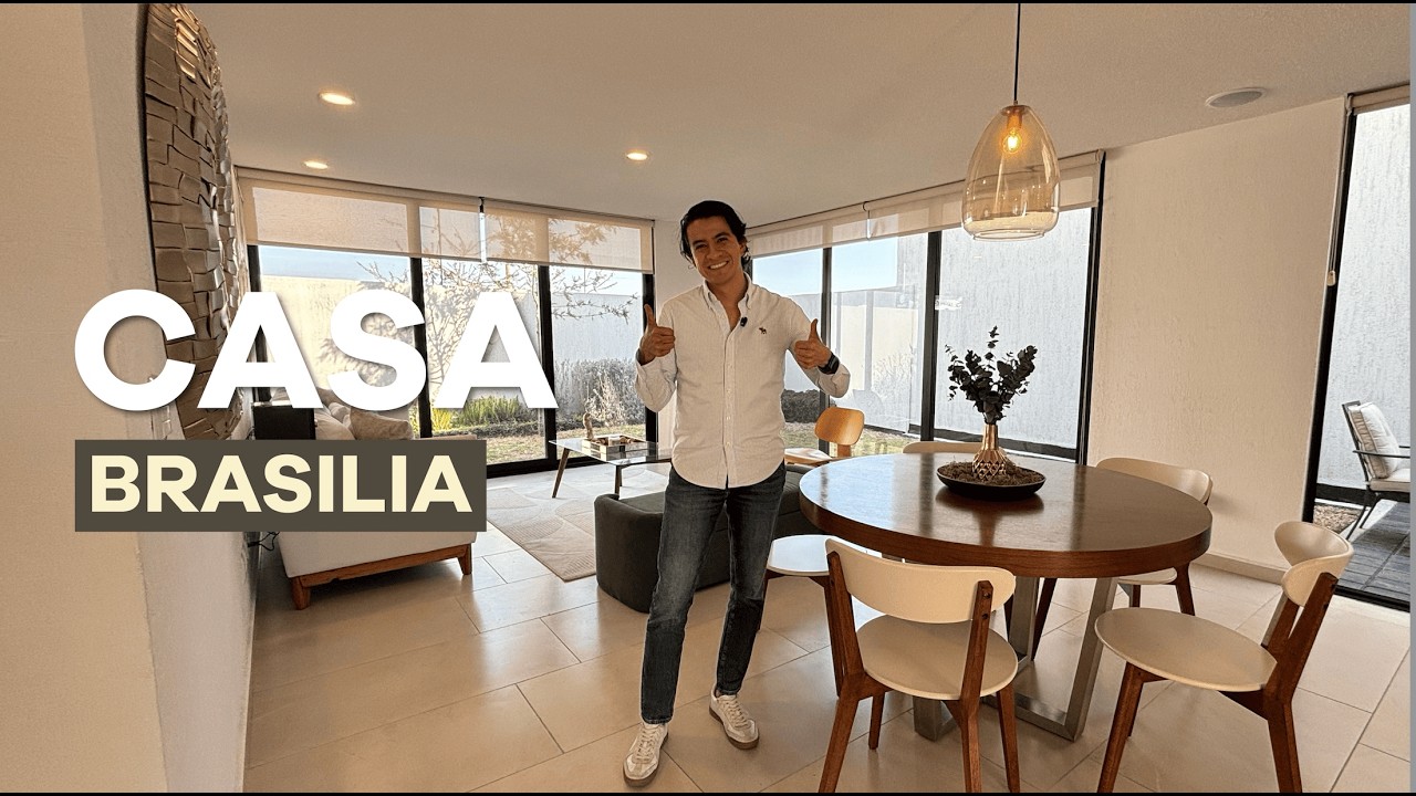 Casa BRASILIA: compacta por fuera, gigante por dentro