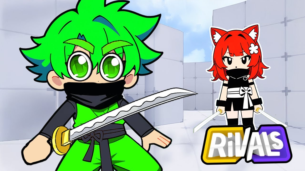 Zostaliśmy NINJA w Roblox Rivals! 🥷🔫