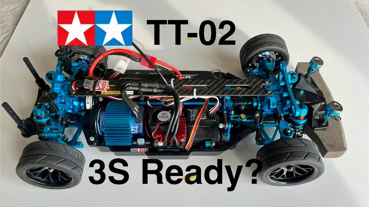 Tamiya RC TT-02 Part 3 Ready for 3S ?