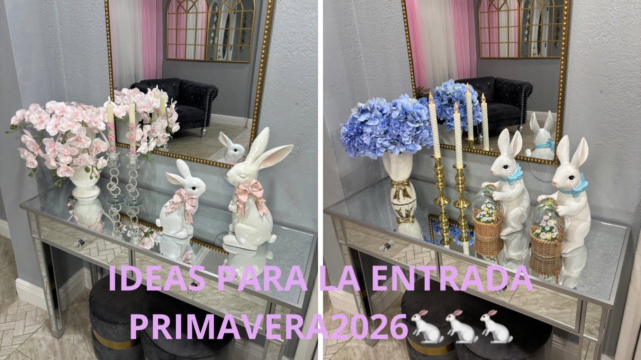 IDEAS PARA LA ENTRADA PRIMAVERA 2026 🐇🐇🐇