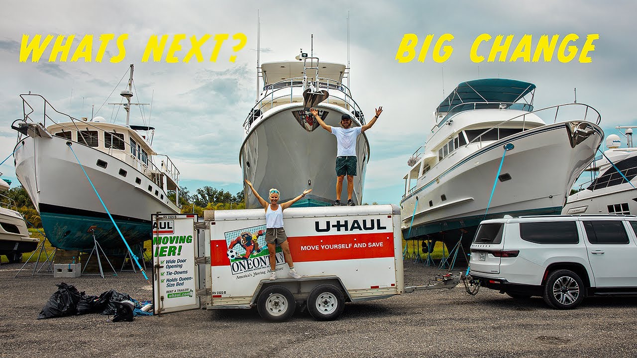 WHATS NEXT? TIME TO SAY BYE! BIG CHANGE! OFFLOADING OUR Nordhavn 55 TRAWLER! #259