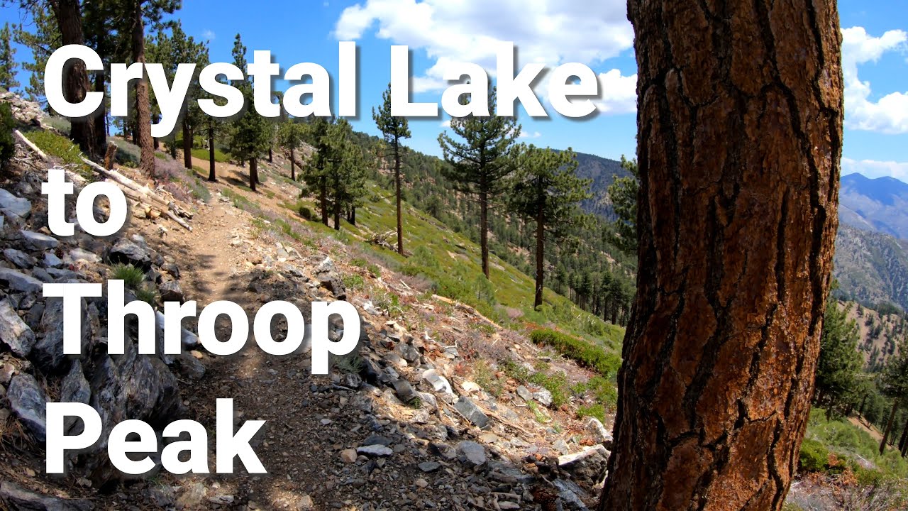Ambient Hiking: Crystal Lake to Throop Peak 4K, No Music