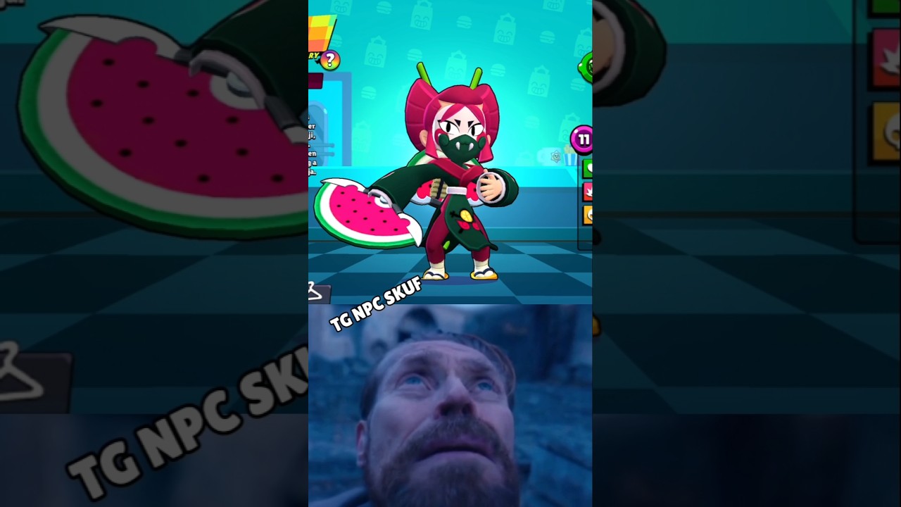 KAZE ULTRA LEGENDARY BRAWLER SKIN FRUITY 😈 КАДЗЭ БРАВЛЕР 5500 кредитов #бравлстарс #brawlstars