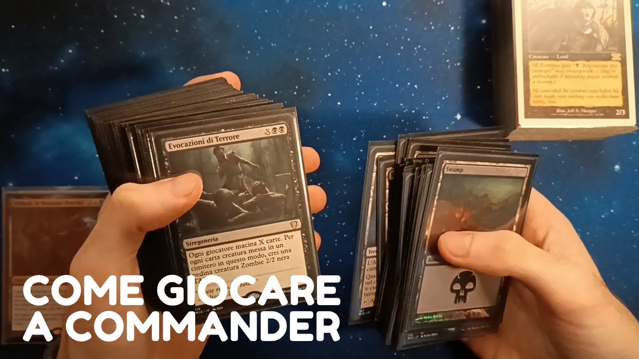 Come Giocare a Commander - ASMR ITA