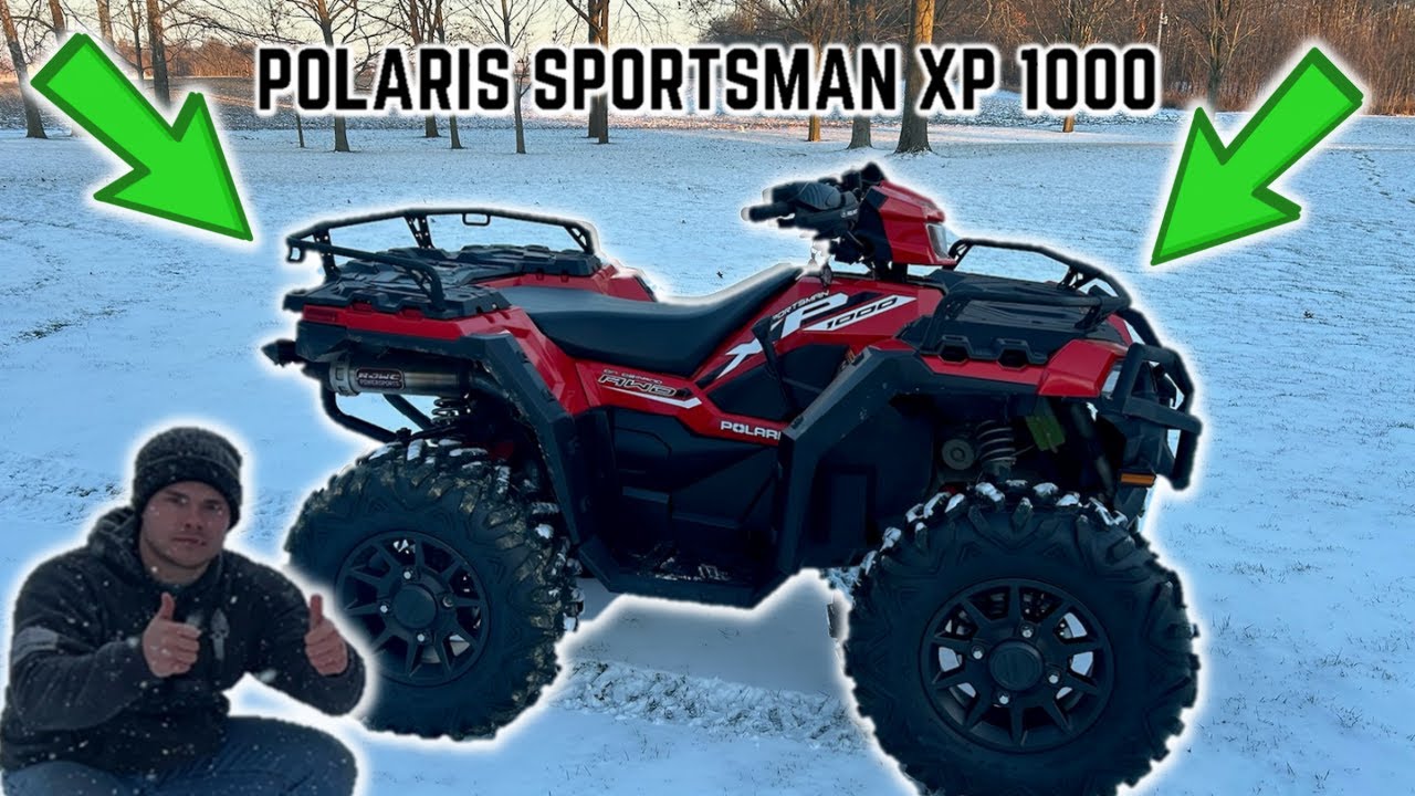 Polaris Sportsman XP 1000 - Exhaust, tune, RVS clutch kit, Maxxis Bighorn