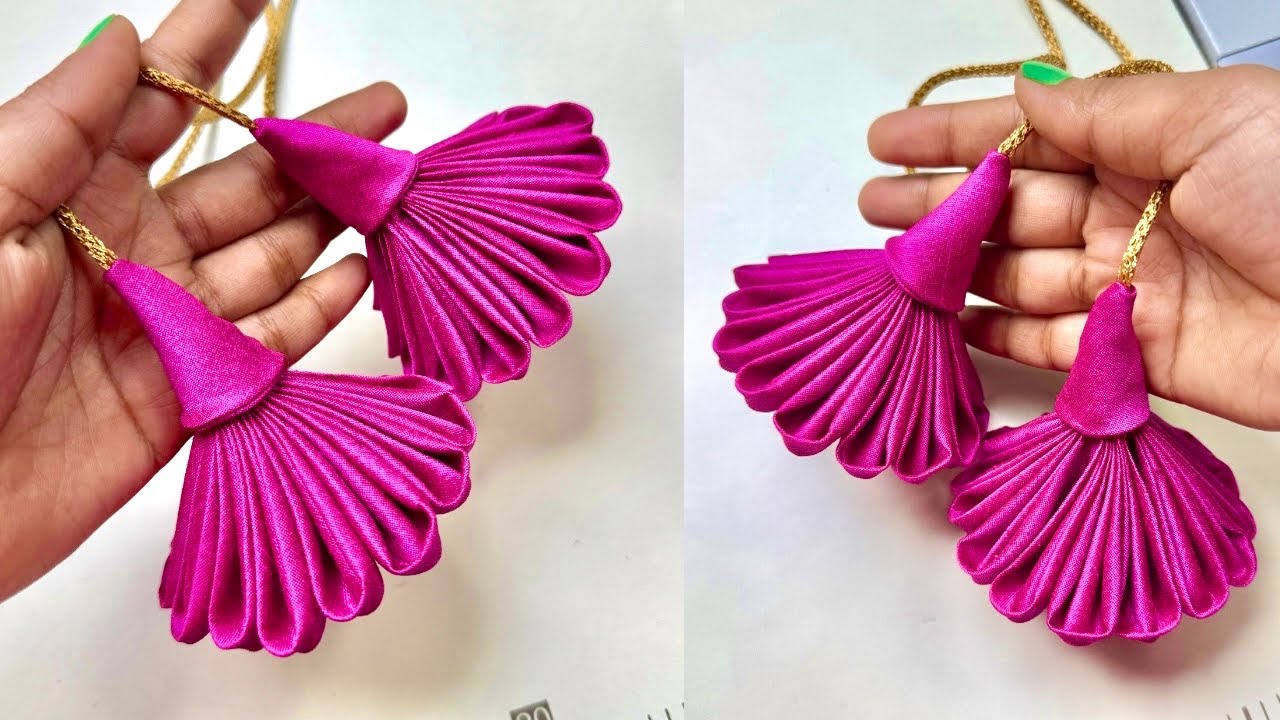Beautiful Latest Blouse Latkan Design | Flower Latkan Banane ka Tarika | New latkan Design