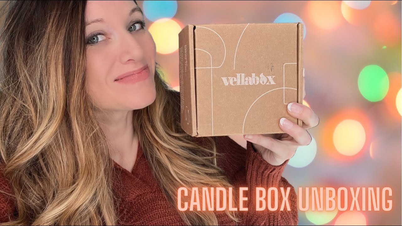 candle unboxing:  Vellabox