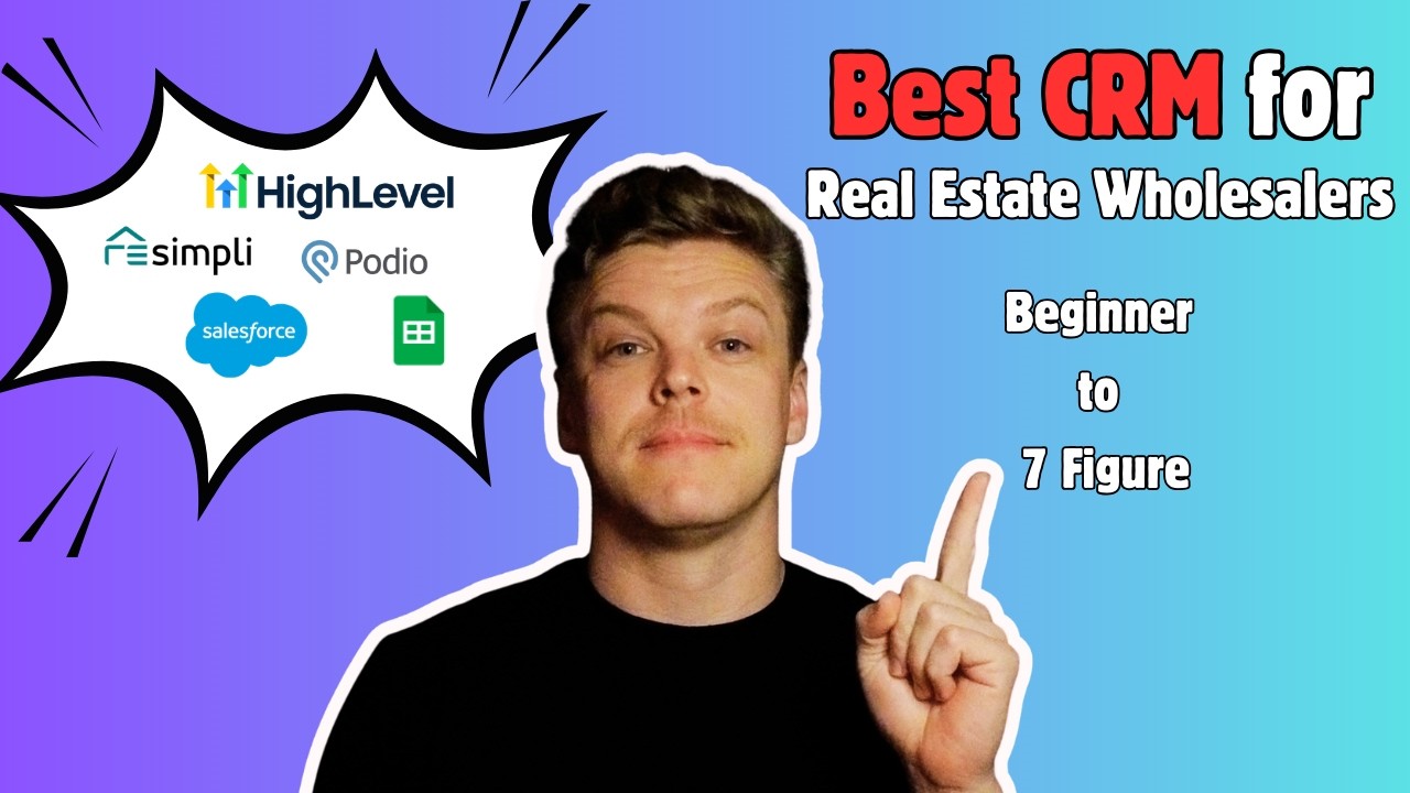 Best CRM for Real Estate Wholesalers (Beginner to 7-Figure)