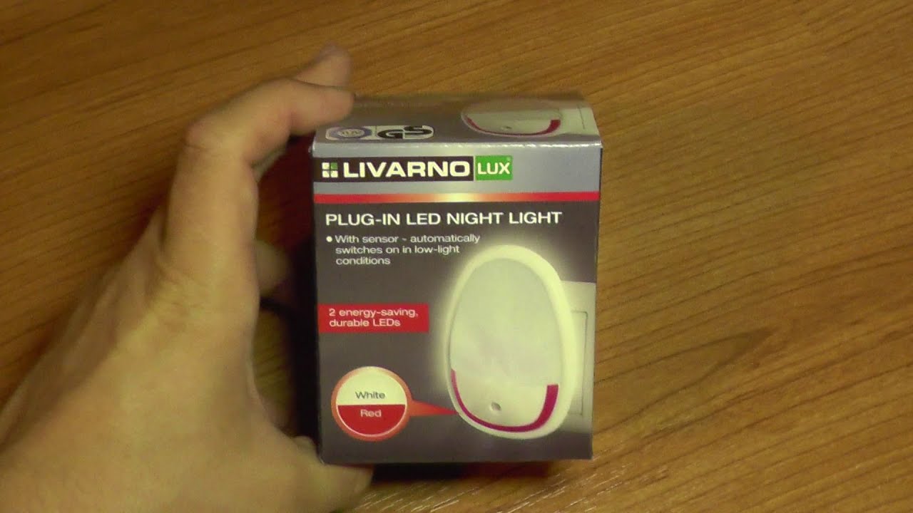 Livarno LUX Plug-in Led Night Light with Sensor