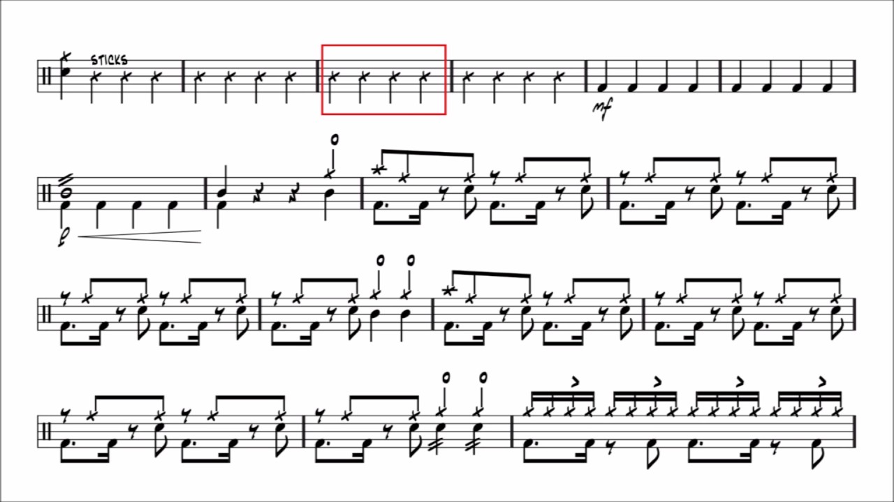 Lucky Chops - Danza 2016 (Drum Part)