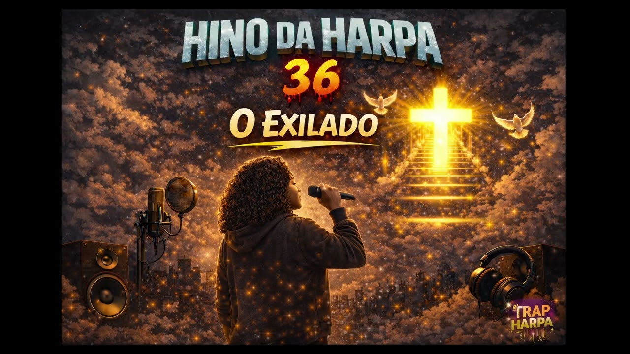 🔥 O EXILADO – Harpa Cristã em Trap (Hino 36)🎧Esse hino nunca soou assim | Harpa Cristã Trap