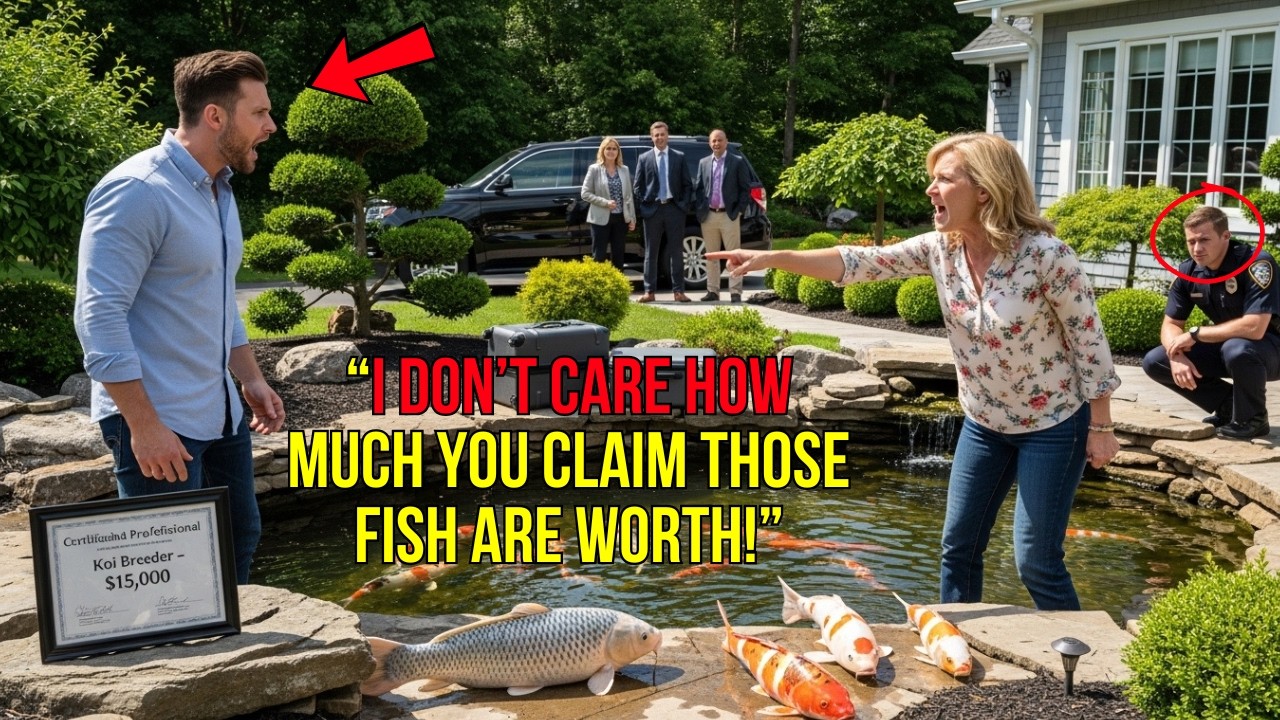 HOA Karen Drained My Koi Pond While I Was on Vacation She Didn't Know Each Fish Was Worth $15,000