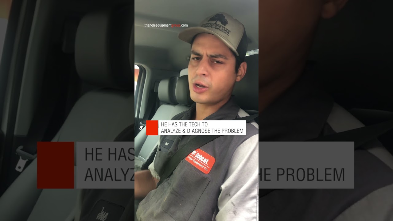 Save time with Bobcat field service at your jobsite!