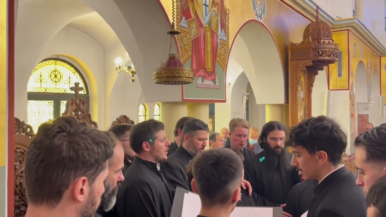 Άξιον εστίν, Χαρ. Ταλιαδώρου, ήχος β΄ - χορωδία «Εν ψαλτηρίω»