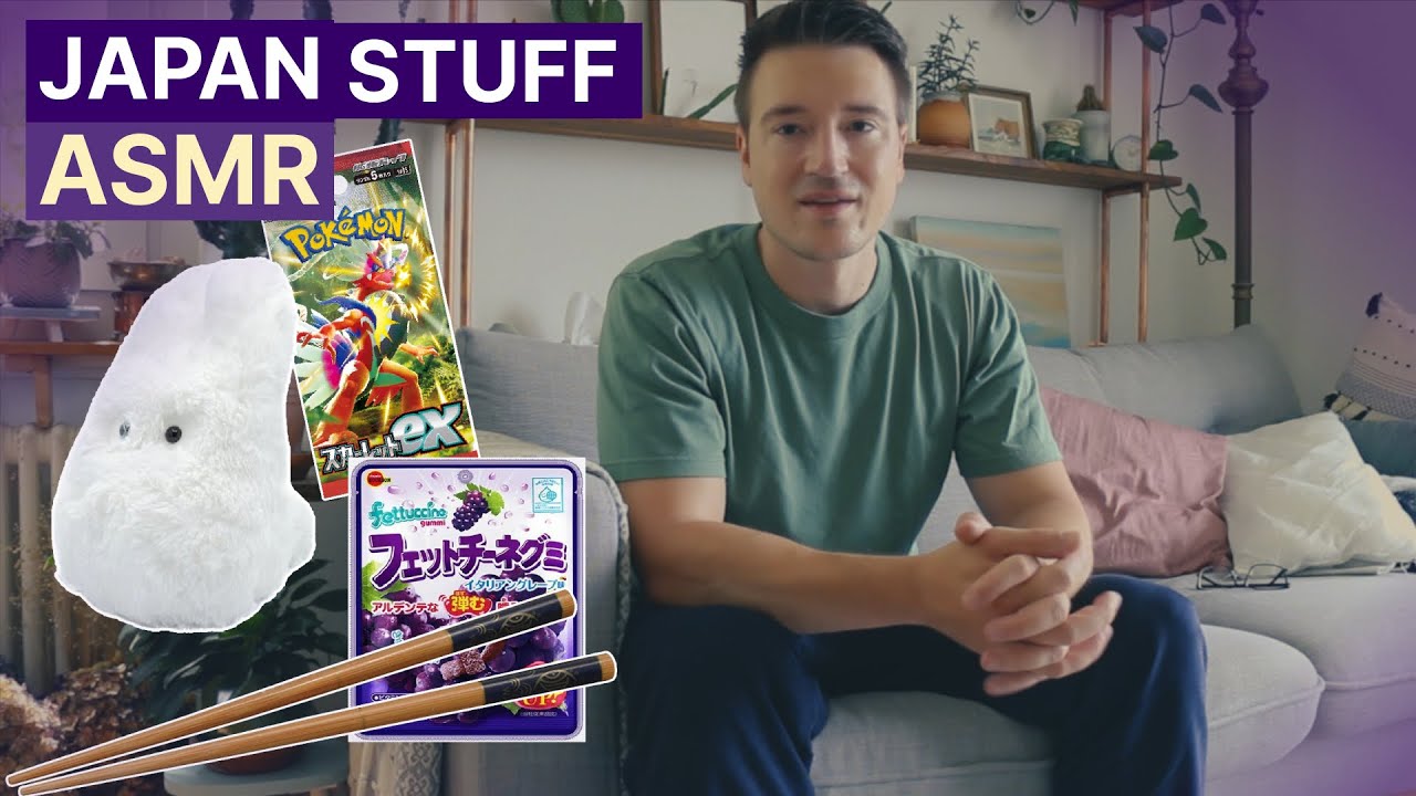 ASMR 🇯🇵 Random Stuff We Bought in Japan