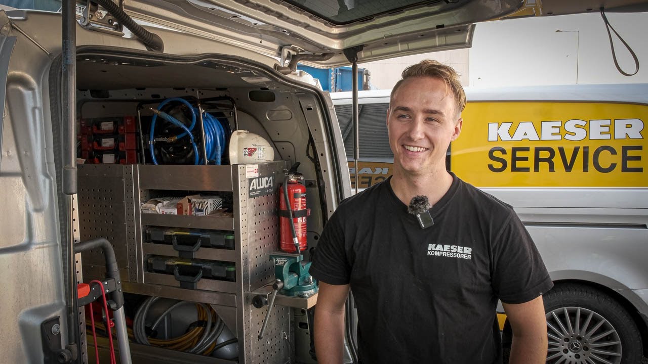 Flytekniker Stian vil heller skru på kompressorer enn på fly