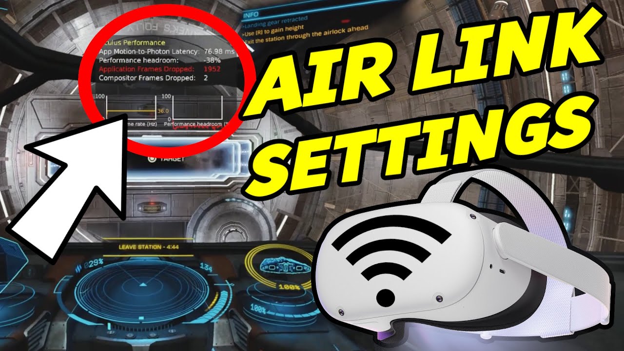 Elite Dangerous and Quest 2 Air Link settings guide! // Oculus performance overlay // RTX 3080