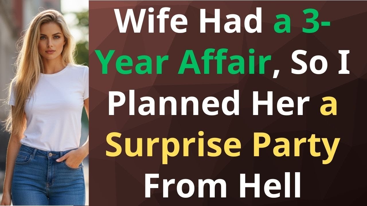 Wife of 22-Years Had a Long Term Affair; So I Planned Her a Surprise Party From Hell