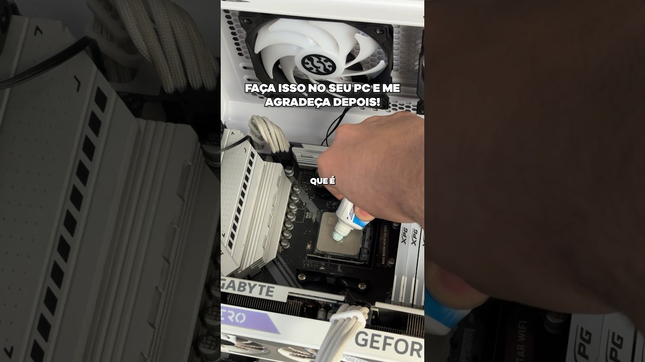 TROCAR PASTA T&Eacute;RMICA DO PC