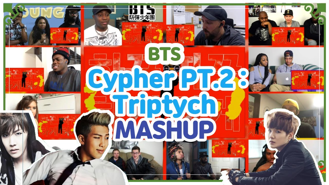 BTS  'Cypher PT.2 : Triptych' reaction MASHUP 해외반응 모음