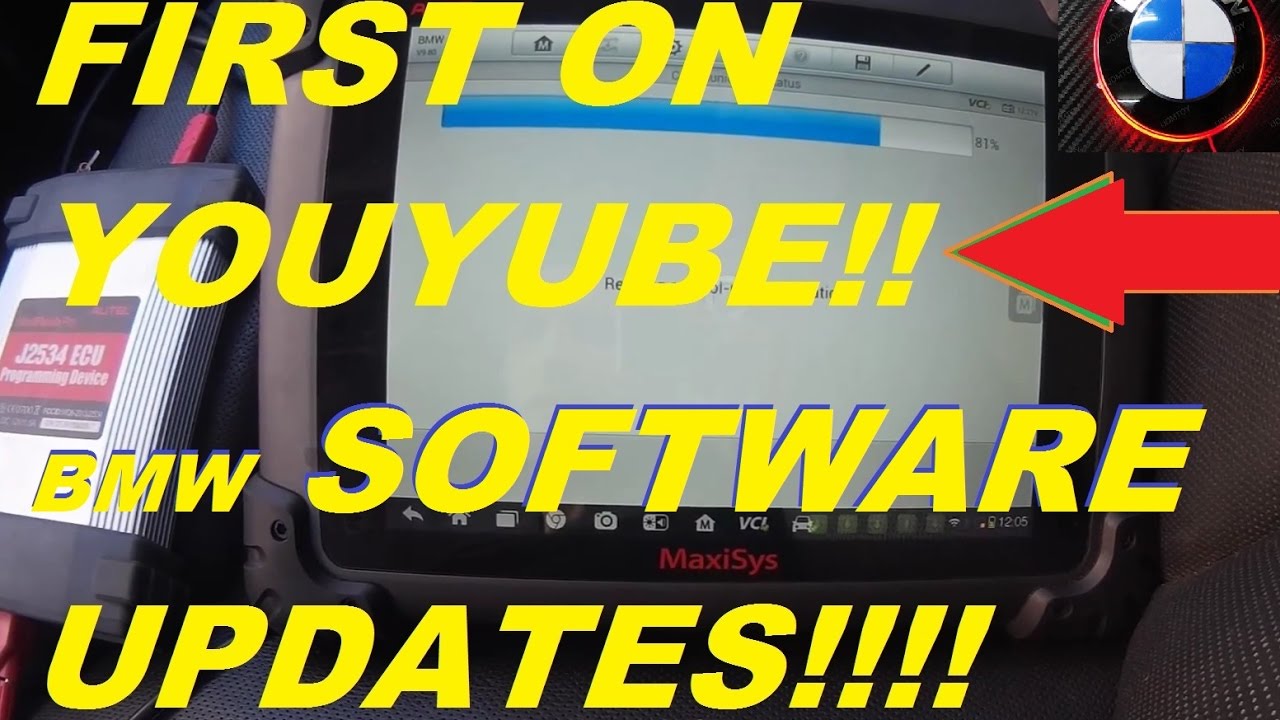 First on Youtube! Bmw 750li 2009  E65 E66 software updates