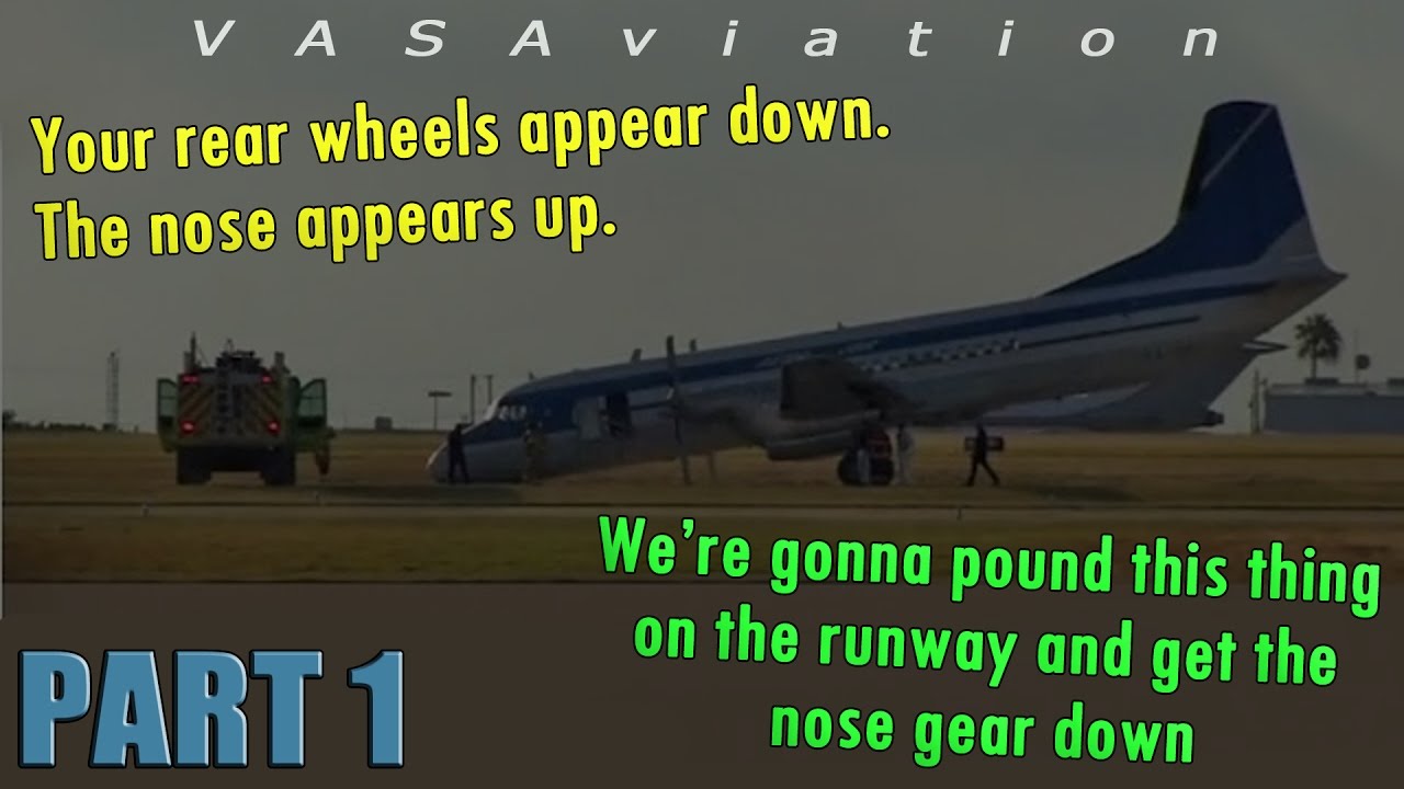 [REAL ATC] A NAMC YS-11A lands with NOSE GEAR UP | Part 1