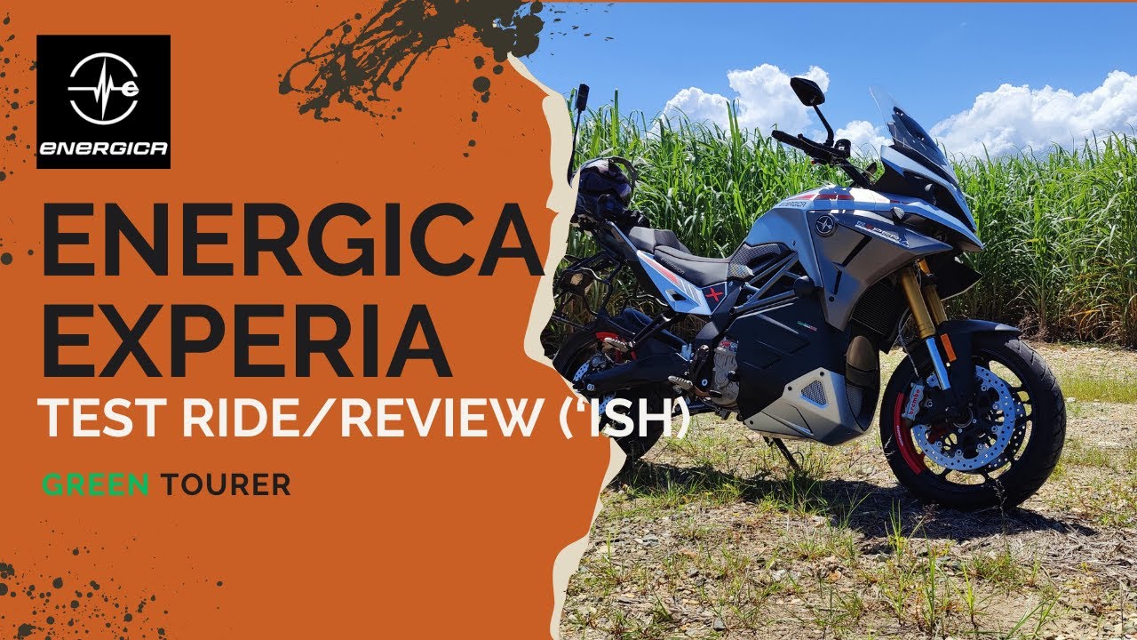 Test Ride / Review / Detailed Specs ENERGICA EXPERIA Electric Green Tourer