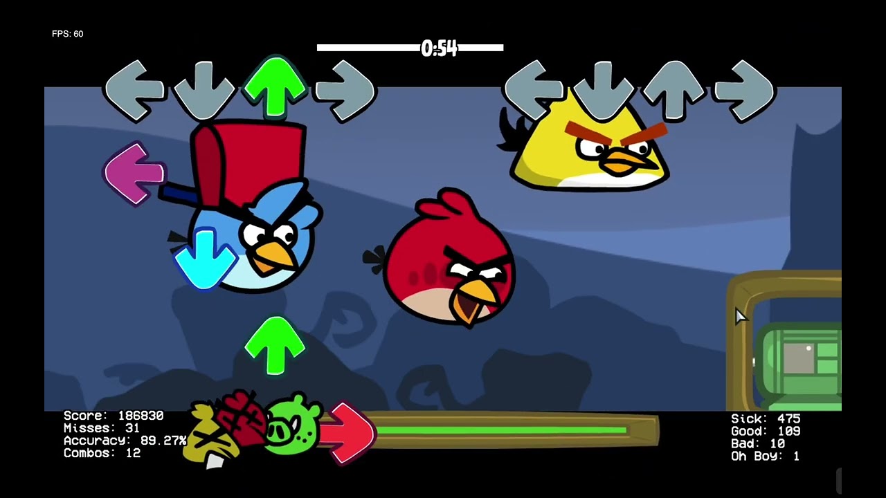 FNF vs Bad pigs (más bien contras ross) parte 2