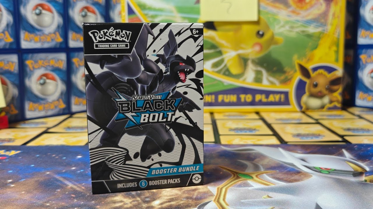 🔥 Scarlet & Violet Black Bolt #pokemon Booster Bundle Opening 🔥
