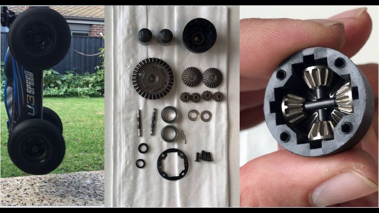 JLB Cheetah 120 Amp RC Differential Rebuild!!!