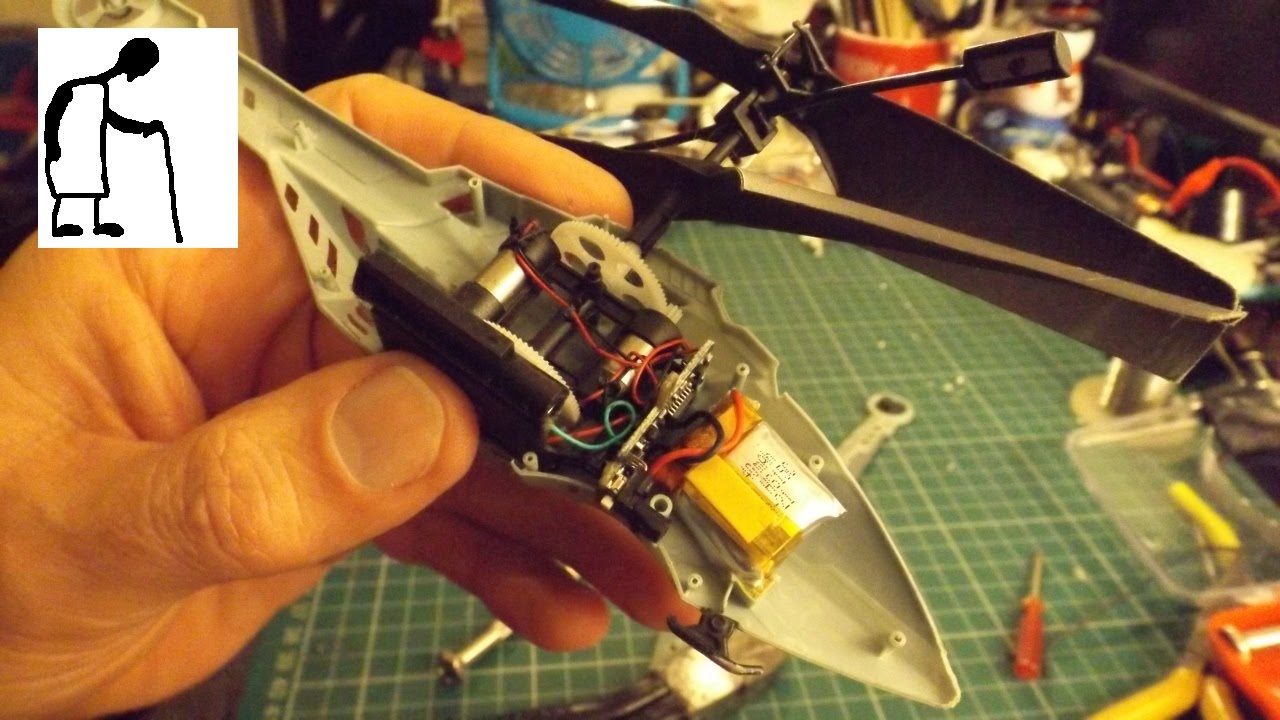 Another Air Hogs Helicopter LiPo battery swap - Sharpshooter