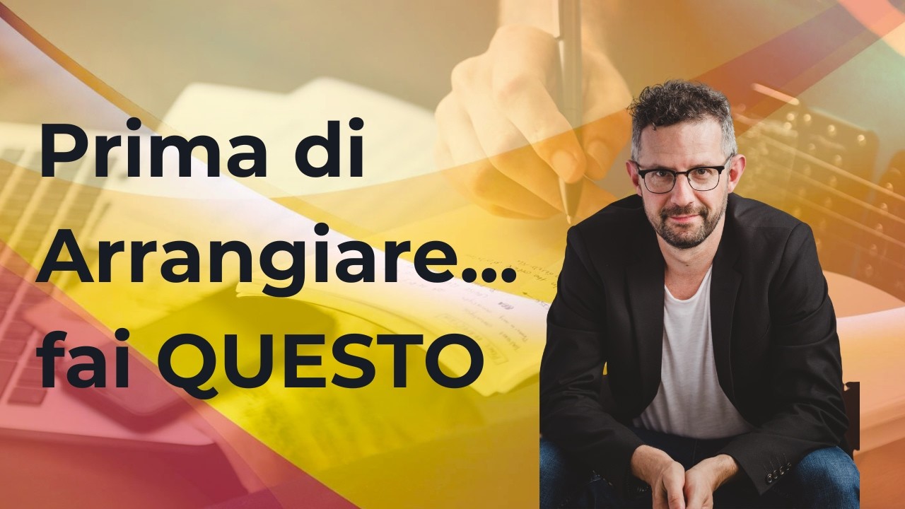 Cos’è la Preproduzione e Come Crearla per un Arrangiamento | Corso di Arrangiamento Musicale