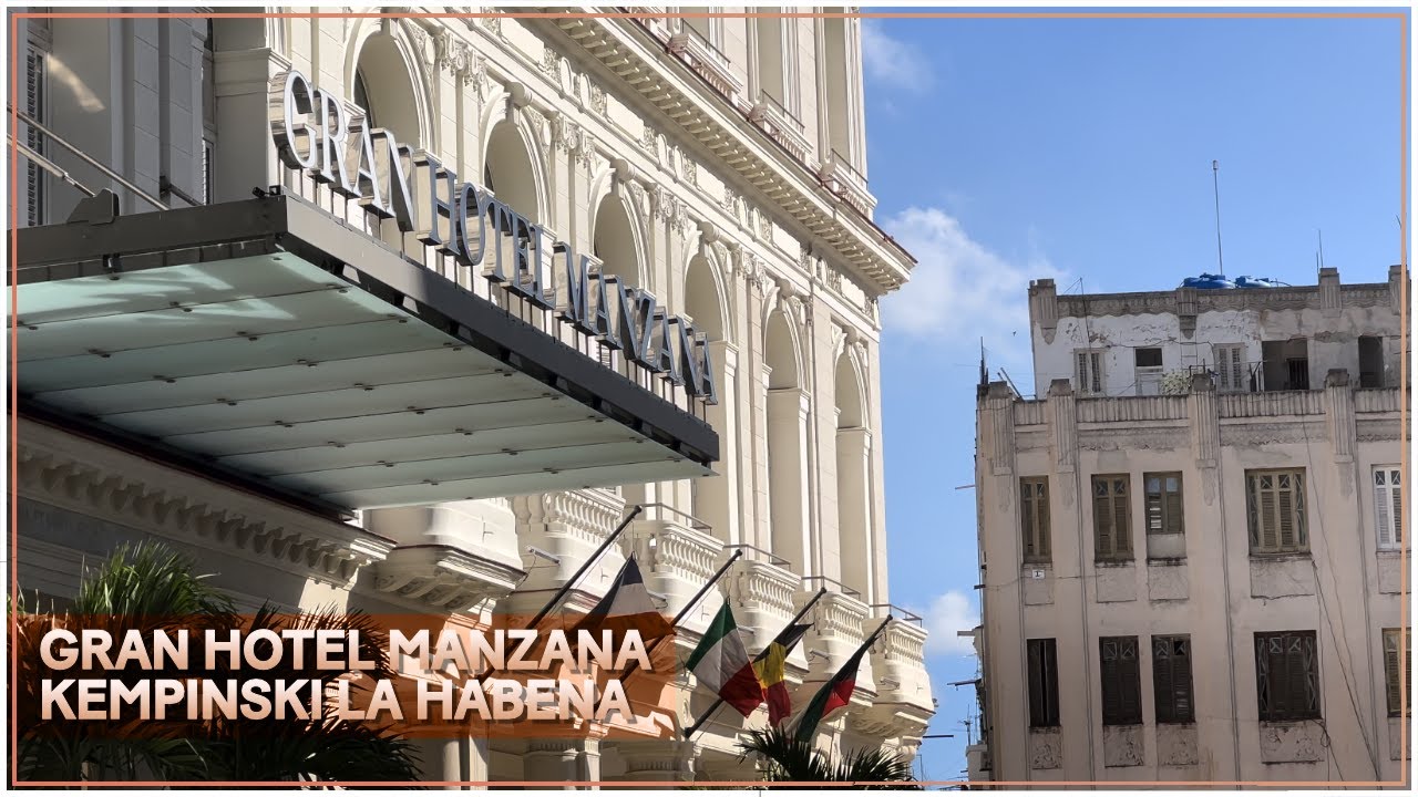 Gran Hotel Manzana Kempinski La Habana : a luxury hotel in the old La Havana, Cuba 🇨🇺 #cuba
