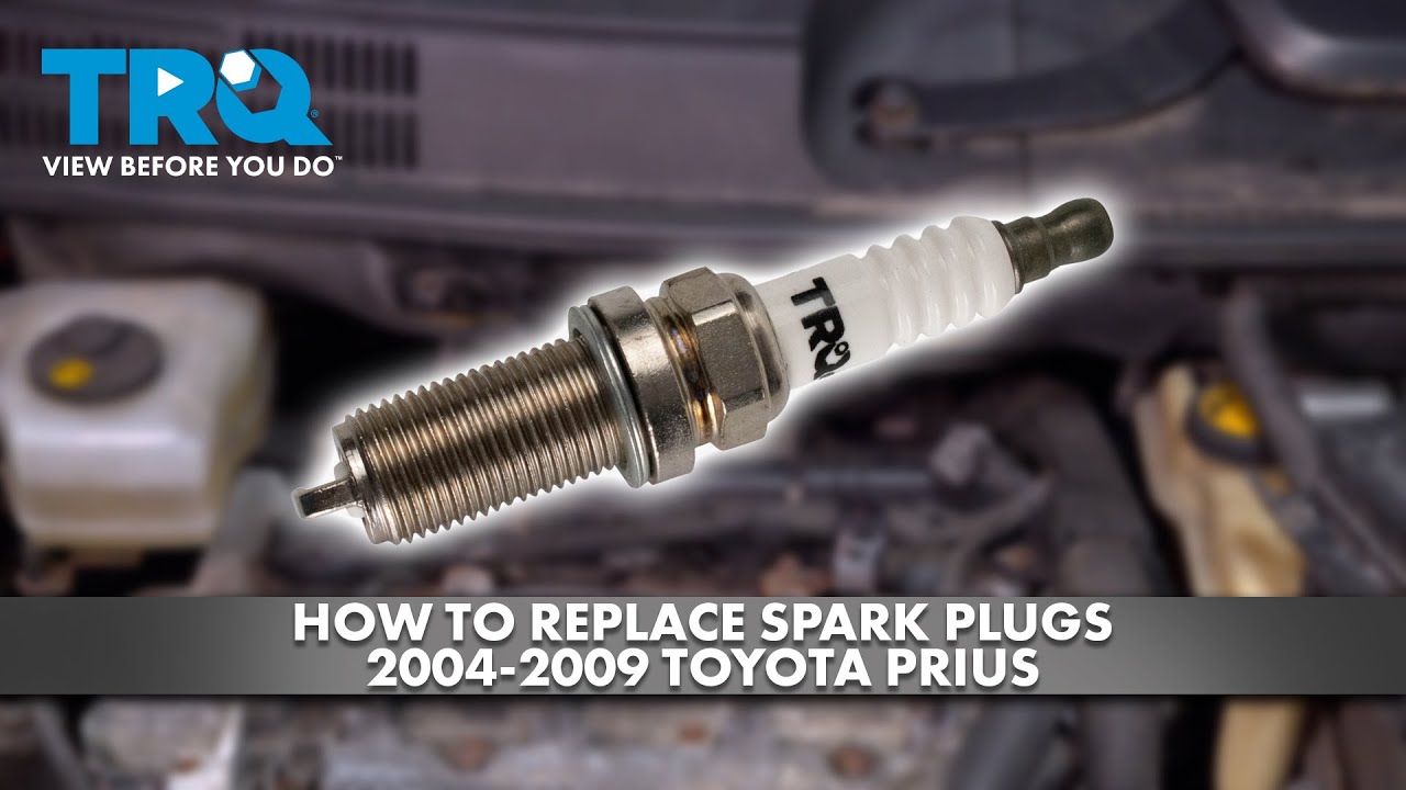 How to Replace Spark Plugs 2004-2009 Toyota Prius