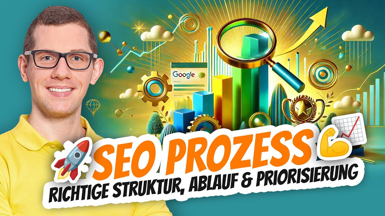 SEO Prozess erkl&auml;rt 👇  Richtige Struktur, Ablauf & Priorisierung 📈 Top Platzierungen bei Goole & Co