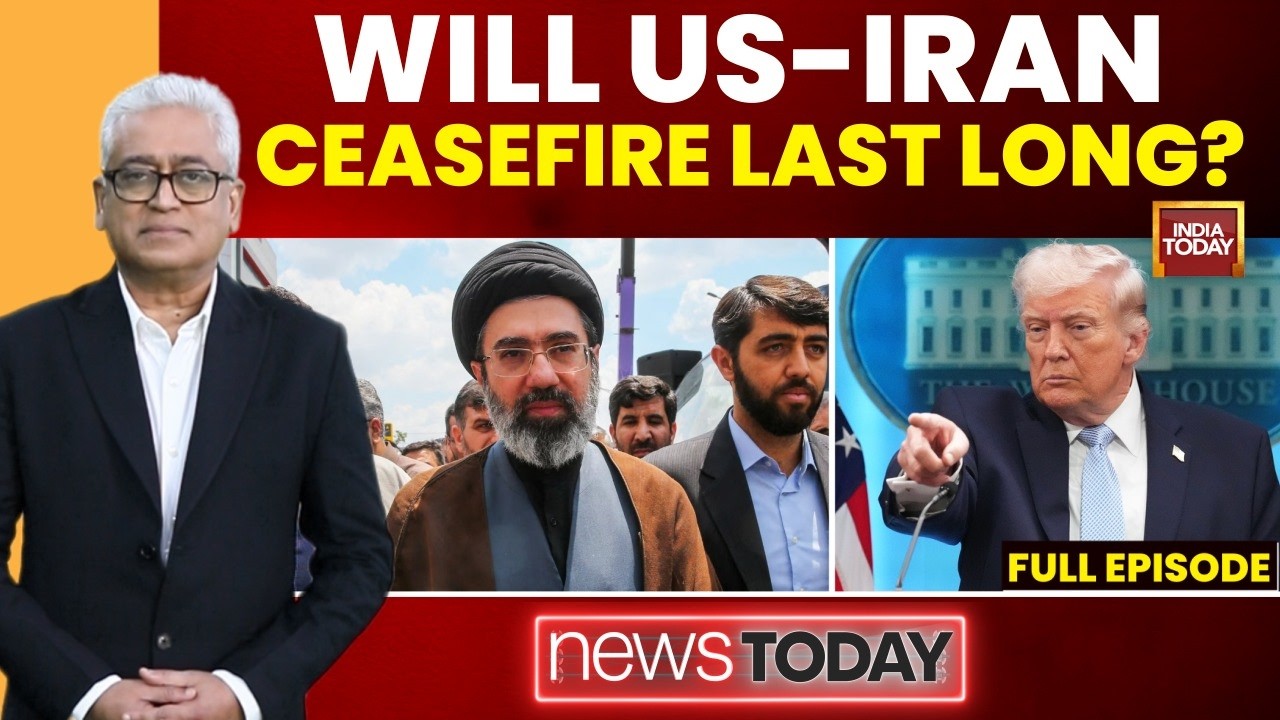 Шоу Радждипа Сардесаи | Прекращение огня между Трампом и Ираном: стратегическая неудача для США? ...