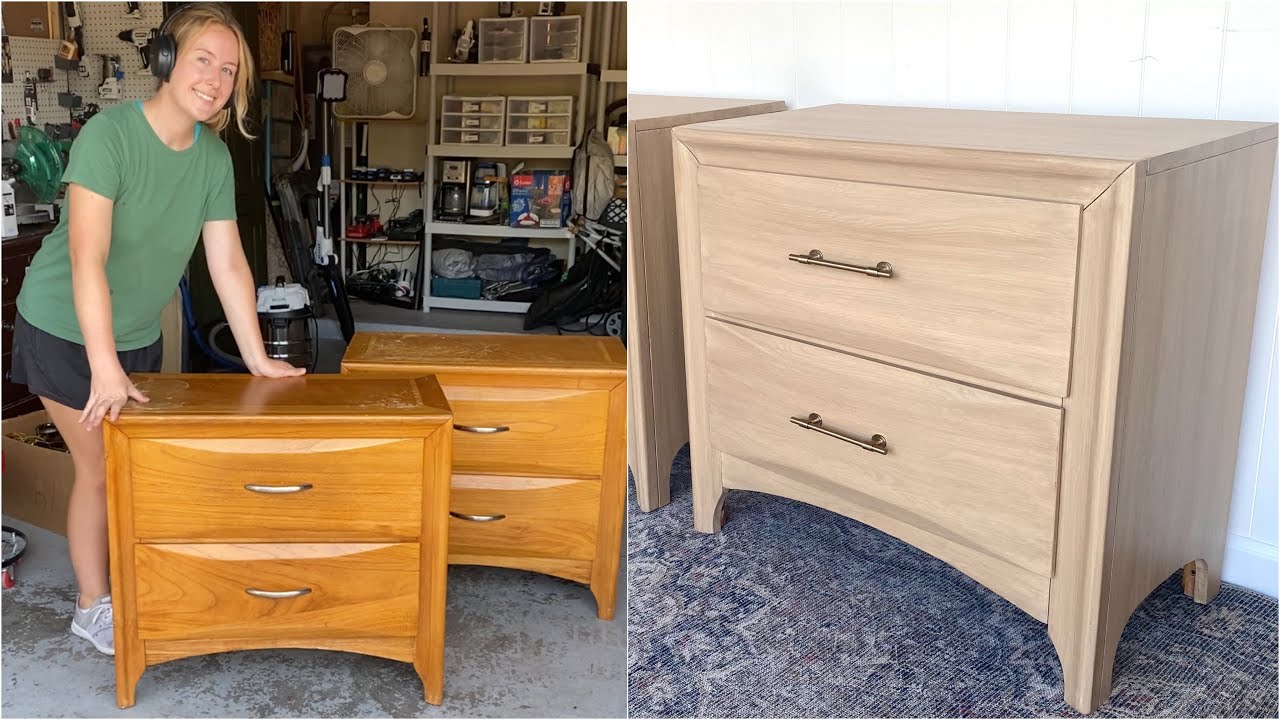 Retique It Liquid Wood Furniture Makeover and Replacing Edge Banding Veneer