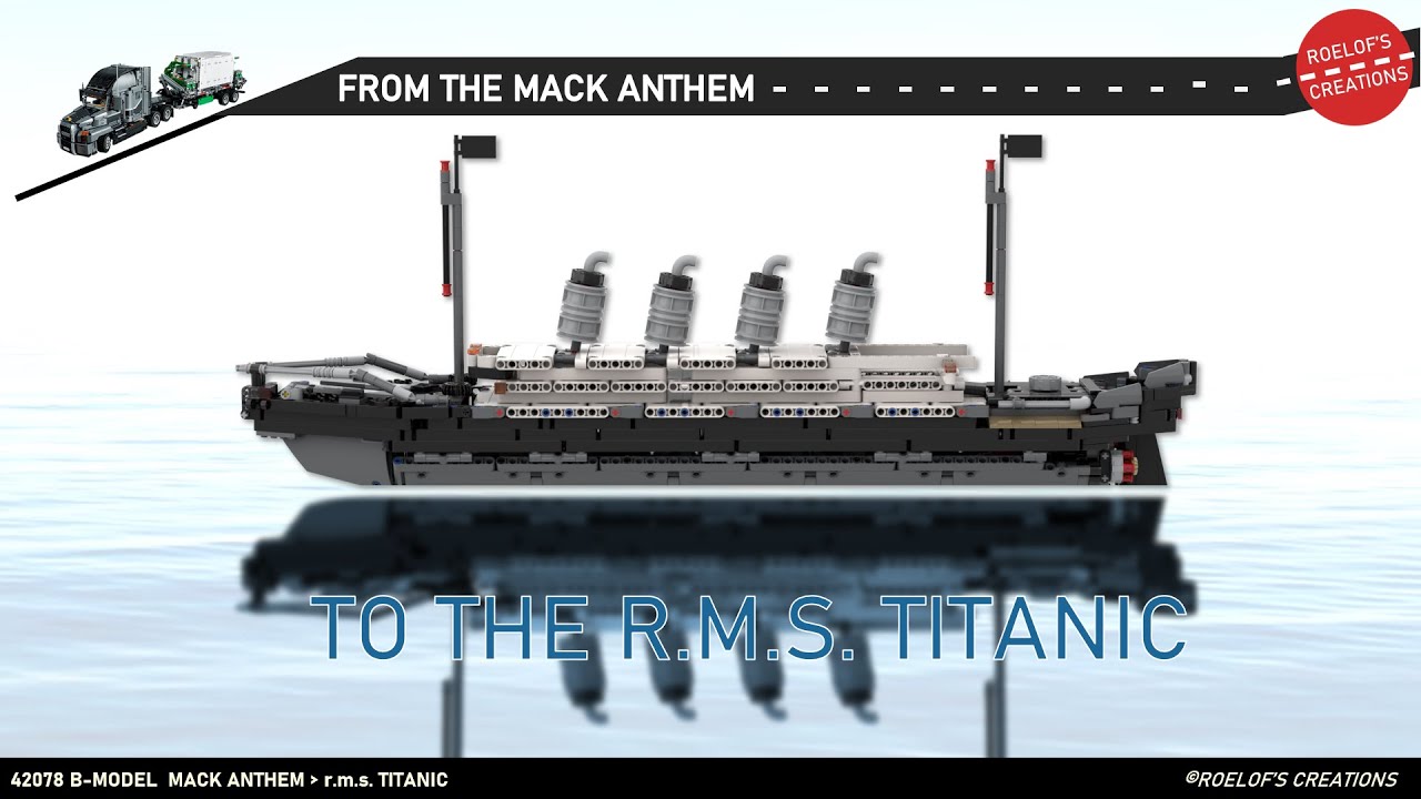 B-model 42078 LEGO TITANIC