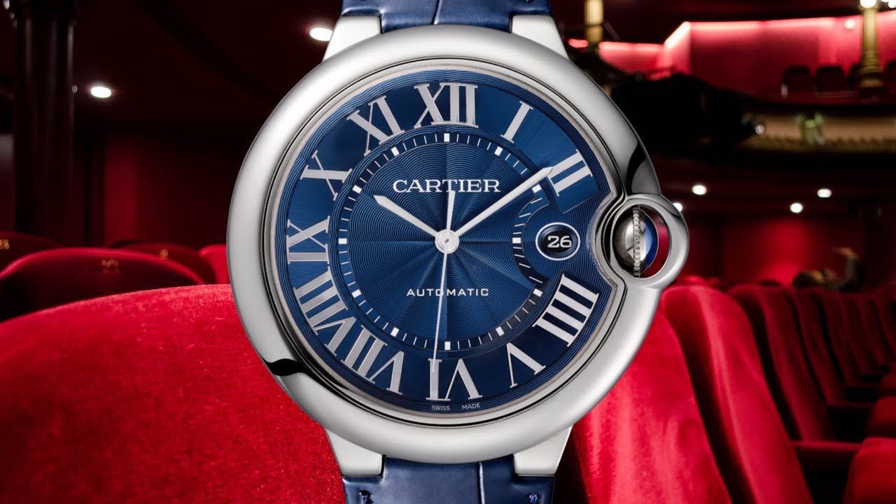 Обзор: Cartier Ballon Bleu de Cartier Steel 42 мм