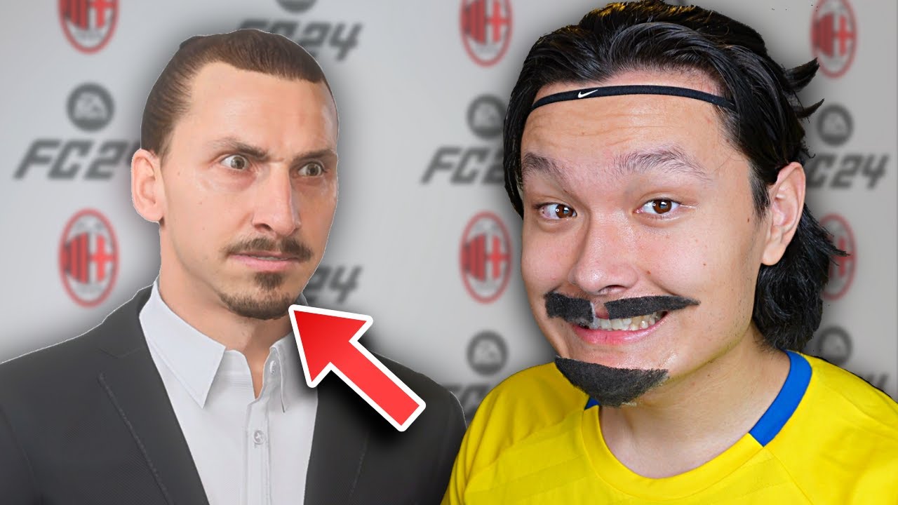 Jag gjorde Zlatan Ibrahimović till Tr&auml;nare I FC24...